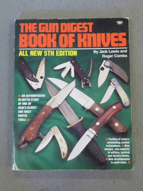 The gun digest book of knives by Jack Lewis and Roger Combs - All new 5th edition
