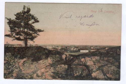 Postcard Guteborg, Sweden to Duneding, New Zealand with 10 Ore Swedish stamp cancelled 19 June 1906