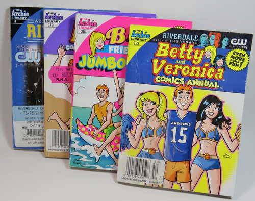 Lot of 4 Archie comics