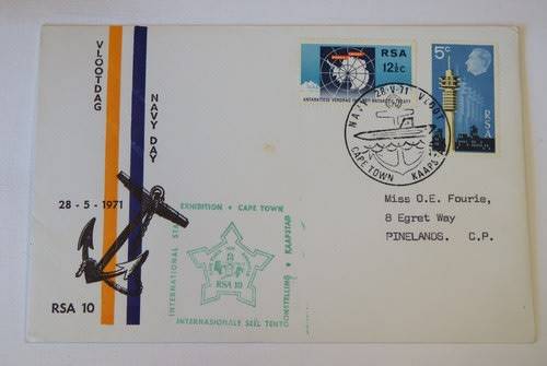28/5/1971 - Navy day first day cover