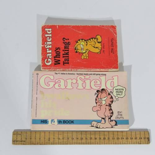 Lot of 7 Garfield comic books