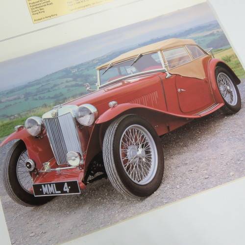 M.G. - Great Marques poster book by Chris Harvey