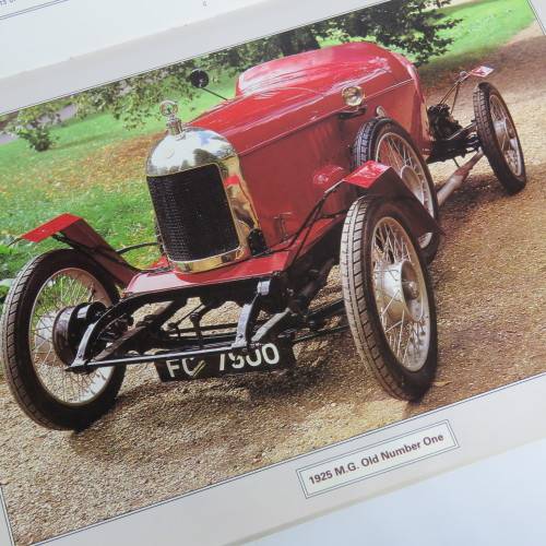 M.G. - Great Marques poster book by Chris Harvey