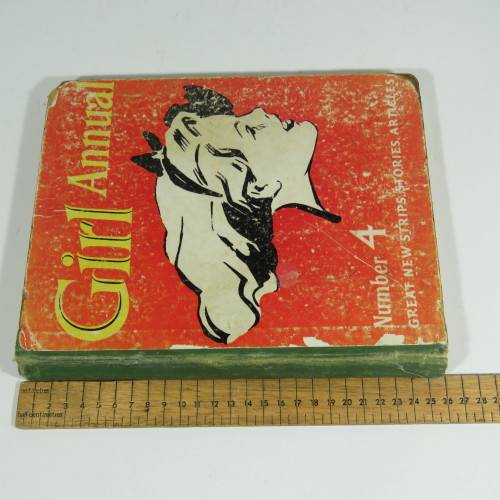 1956 Girl Annual number 4 book