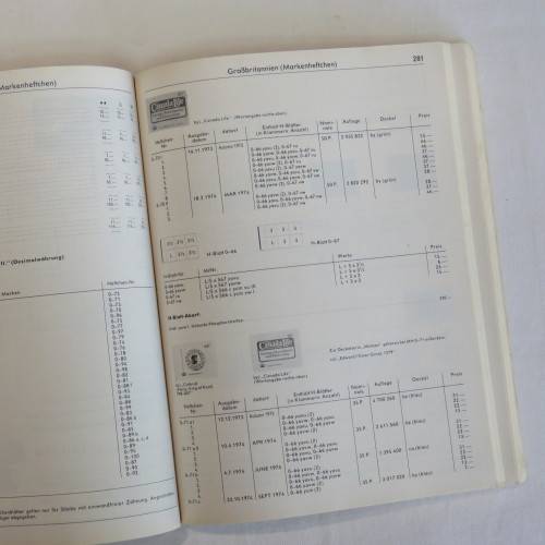 Michel 1988 Great Britain stamp catalogue - German edition