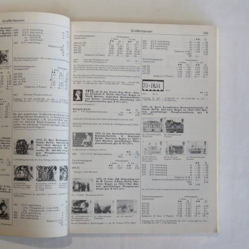 Michel 1988 Great Britain stamp catalogue - German edition