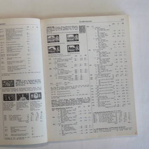 Michel 1988 Great Britain stamp catalogue - German edition