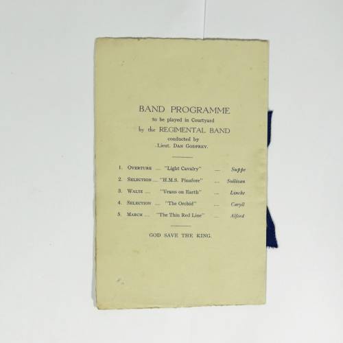 1931 Durban Light Infantry Souvenir Programme - Presentation of New Colours
