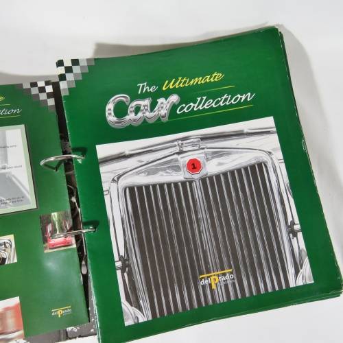 DelPrado The Ultimate Car Collection booklets - Issue 0 to 46 - Missing 14,30,35,36,37