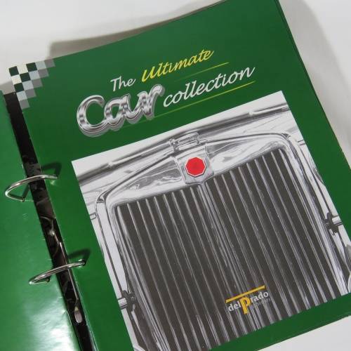 DelPrado The Ultimate Car Collection booklets - Issue 0 to 46 - Missing 14,30,35,36,37