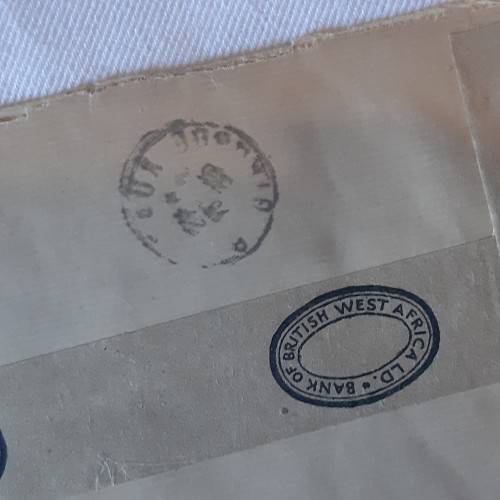 Registered postal cover from SAFI, Morocco to Bordeaux, France with 2x 1F Moroccan stamps