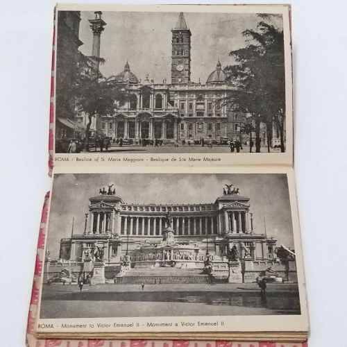 Ricordo di Roma - Souvenir picture booklet of Rome