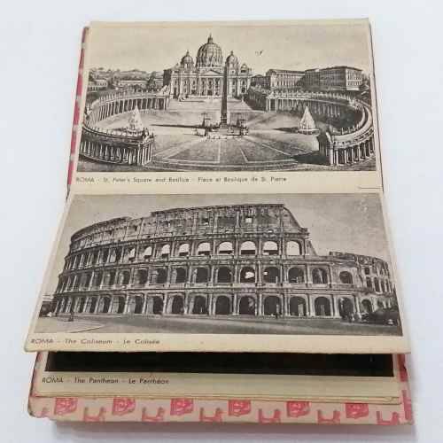 Ricordo di Roma - Souvenir picture booklet of Rome