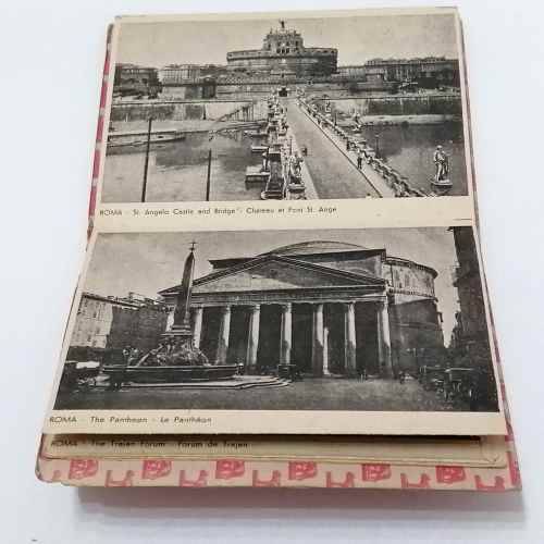 Ricordo di Roma - Souvenir picture booklet of Rome