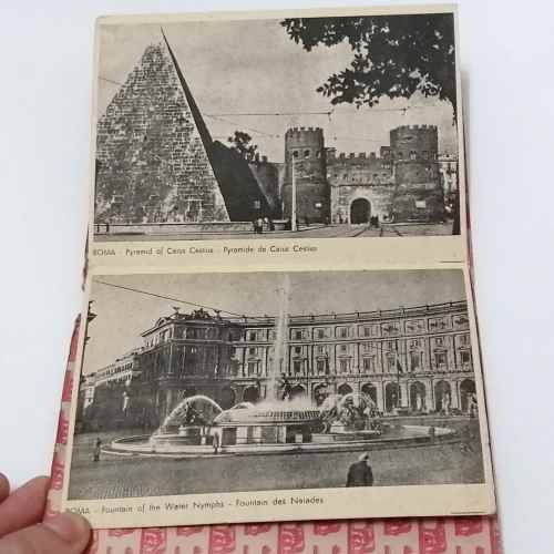 Ricordo di Roma - Souvenir picture booklet of Rome