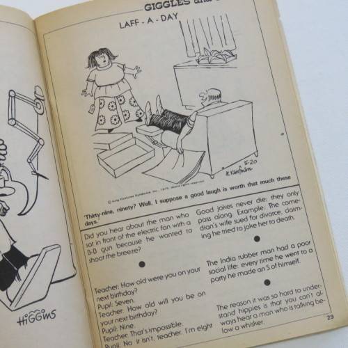 Giggles and Gags no 17 and no 57(well used) free
