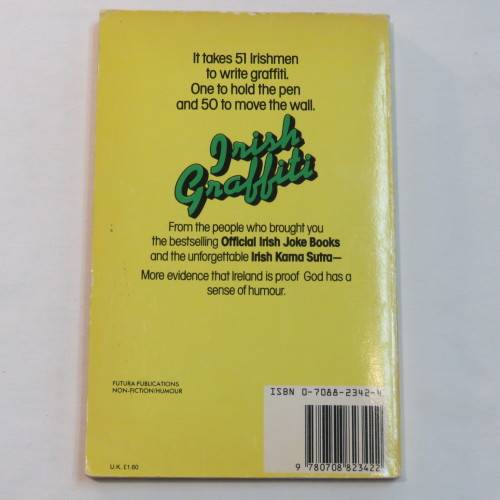Irish Graffiti vintage book 1983 issue