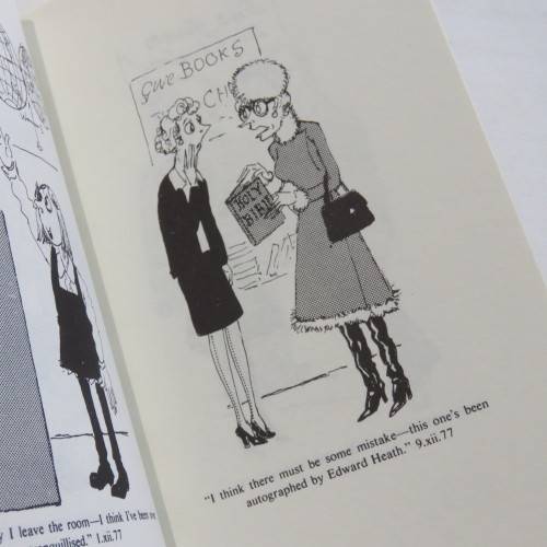 Ominous Cracks - Cartoons by Osbert Lancaster 1979 issue hardcover