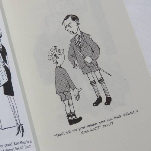 Ominous Cracks - Cartoons by Osbert Lancaster 1979 issue hardcover