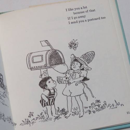 Vintage cartoon hardcover book - I like you 1965 issue - Excellent condition