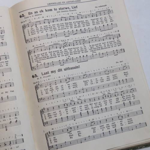 FAK Volksangbundel van Suid-Afrika 1937 hardeband uitgawe