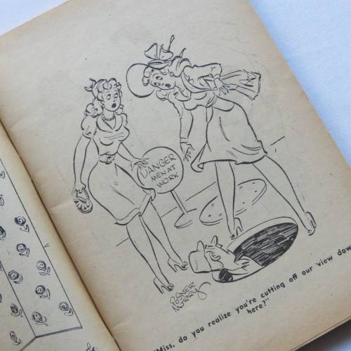 Vintage cartoon book No 2 June 1956 Broadway Laughs