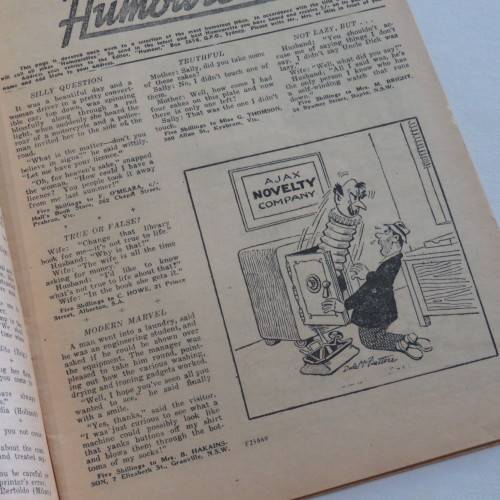 Humour Cartoon and joke book - November 1960