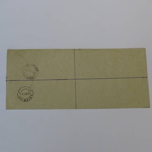 Swaziland SACC 47-50 on Mbabane registered cover 10 Oct 1949