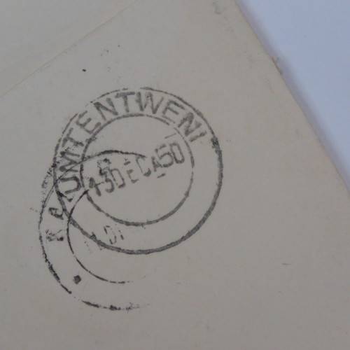 Airmail cover from Thompson`s Fall to Pietersburg, South Africa