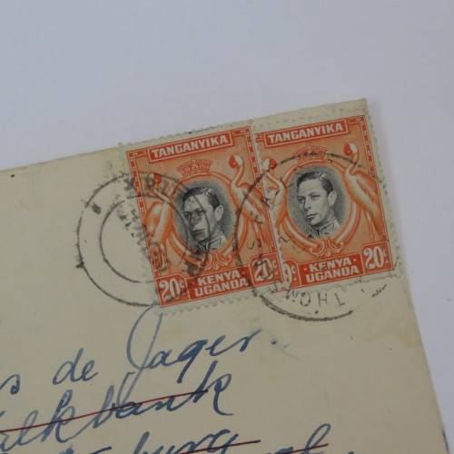 Airmail cover from Thompson`s Fall to Pietersburg, South Africa