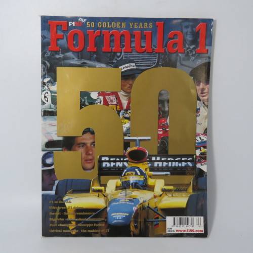 50 Golden Years Formula 1 magazine