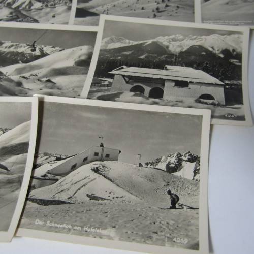 Lot of 12 vintage pictures of Innsbruck