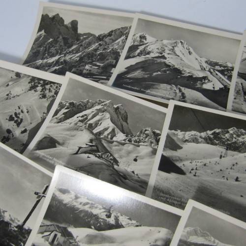 Lot of 12 vintage pictures of Innsbruck