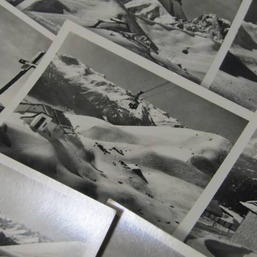 Lot of 12 vintage pictures of Innsbruck
