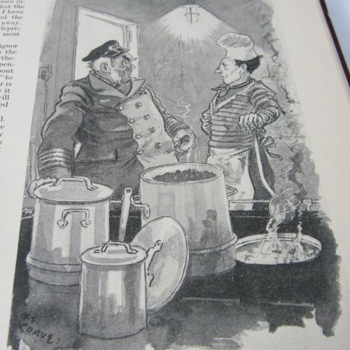 1939 Bound volume of Punch magazine - Jan to June and Jul to Dec - some damage