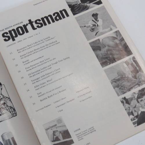 The South African Sportsman - April 1969 - Boxing