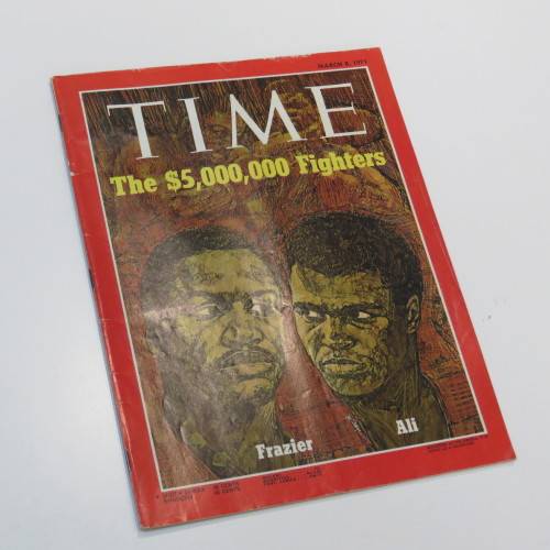 1971 March 8 Time Magazine - Boxing Special on Frazier / Ali