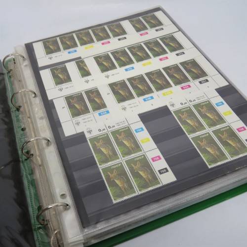 South West Africa 1980 and later definitive issue animals lot of about 200 control blocks