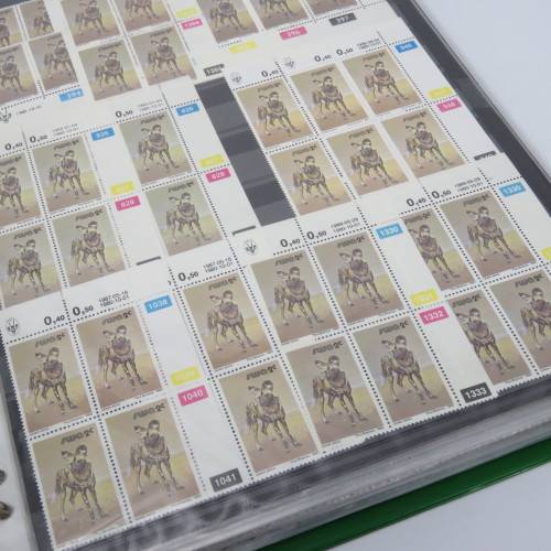 South West Africa 1980 and later definitive issue animals lot of about 200 control blocks