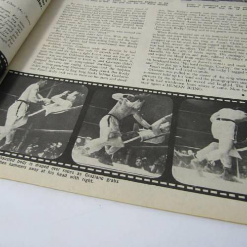 Boxing Pictorial Magazine - Lot of 7 magazines in the 1976/77 period