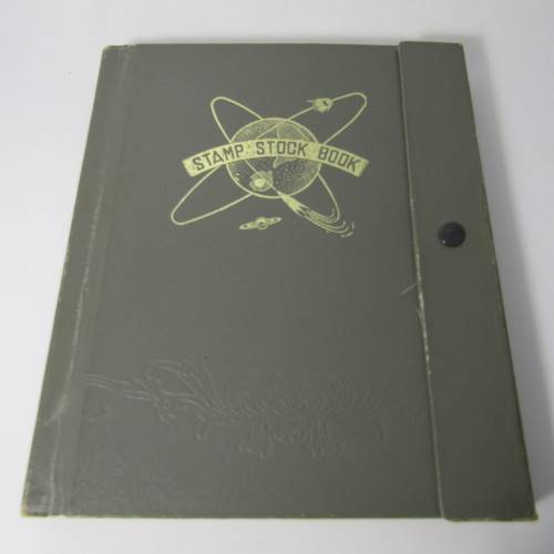 16 Page Stamp album with about 420 world stamps