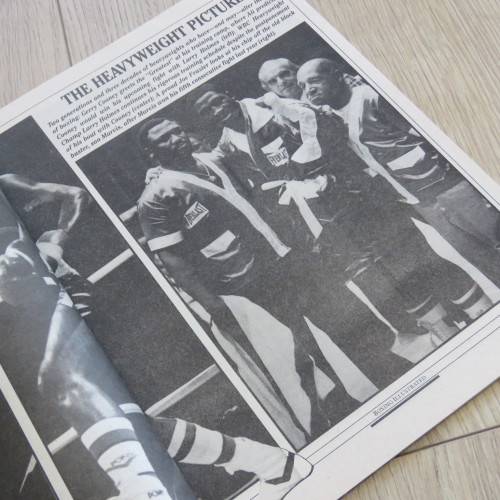Lot of 24 Boxing Illustrated magazines dated between November 1965 and September 1984