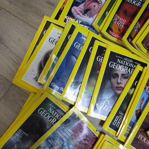 National Geographic - Batch of books from 1972 to 2001 - (COLECTION ONLY)
