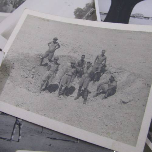 Lot of 21 WW2 photos taken in North Africa