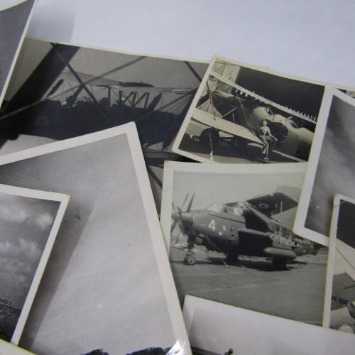 Lot of 19 photos of military aircraft taken during WW2 - most in North Africa
