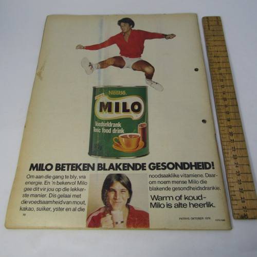 Patrys magazine - Oktober 1976 - Die Tweede Vryheidsoorlog deel 2 - no poster - punch holes