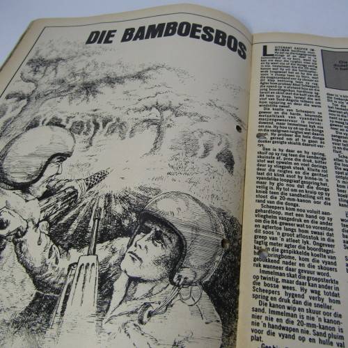 Patrys magazine - Desember 1982 - Rugby in SA slot - David Scoby poster - punch holes