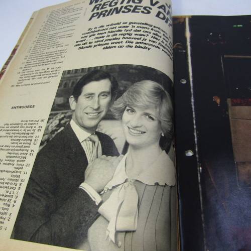 Patrys magazine - Julie 1984 - SA Police junior reserviste article  poster - punch holes