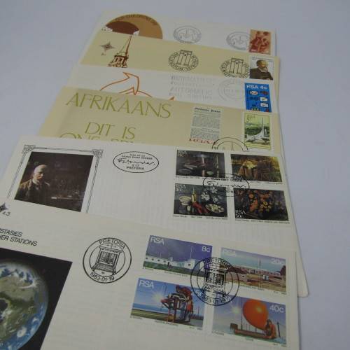 Lot of 20 South Africa First Day Covers - unaddressed