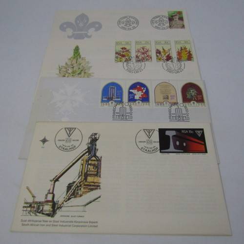 Lot of 20 South Africa First Day Covers - unaddressed